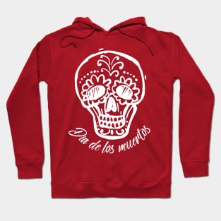 Dia de los muertos - skull drawing design Hoodie